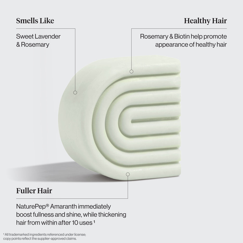 Winter Welcome Kit Rosemary & Biotin Volumizing Shampoo & Conditioner Bar Combo