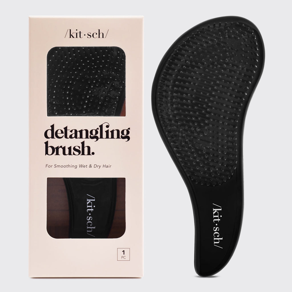 Terracotta Detangling Brush - Black Detangling Brush
