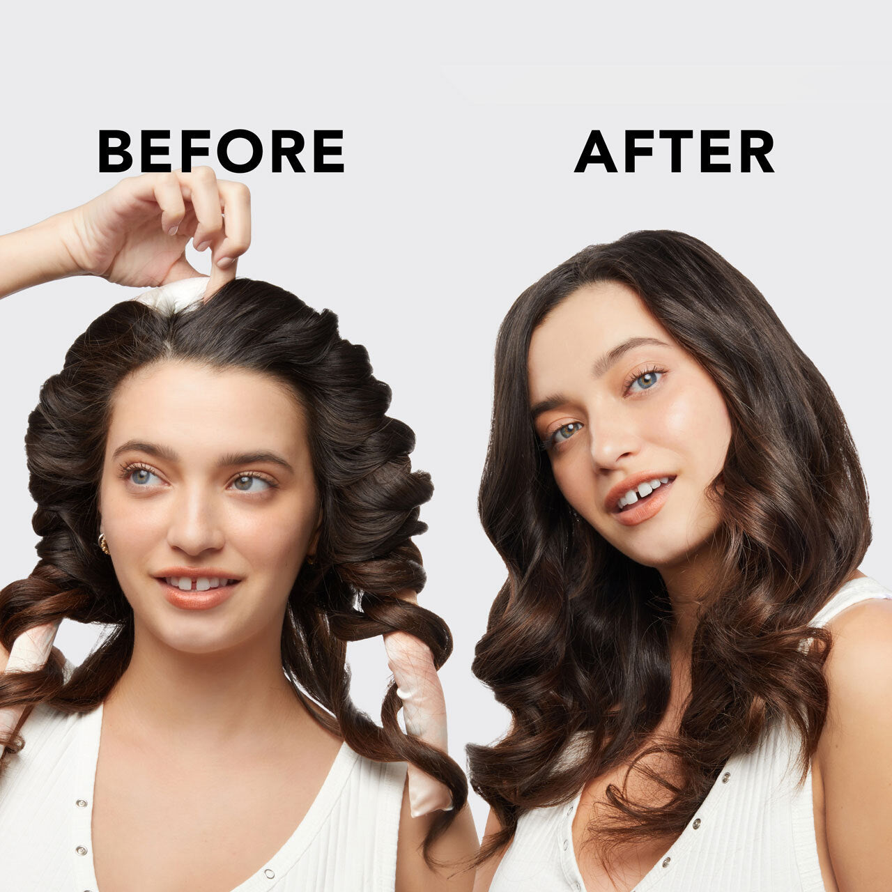 Satin Heatless Curling Set + Leave-In Conditioner Bundle