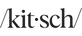 KITSCH logo